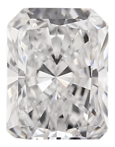 1.84 Carat D VS1 Radiant Lab Diamond For Sale