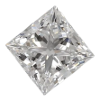 0.92 Carat E VVS2 Princess Lab Diamond Online Hot Sale