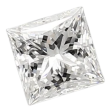 0.93 Carat D VS1 Princess Lab Diamond For Discount