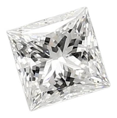 0.93 Carat D VS1 Princess Lab Diamond For Discount