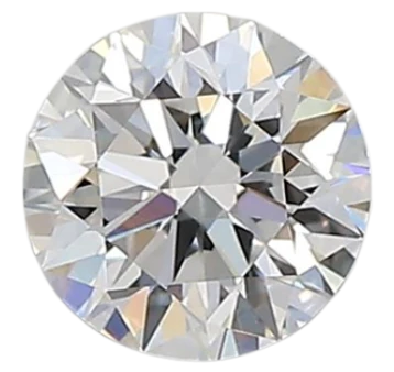 0.63 Carat D VVS2 Round Lab Diamond Cheap