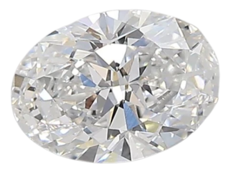 0.92 Carat D VS1 Oval Lab Diamond Online now