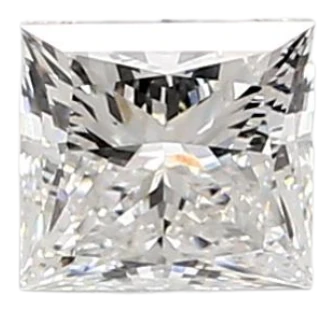 0.92 Carat D VVS1 Princess Lab Diamond Online