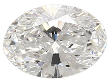 0.92 Carat D VVS2 Oval Lab Diamond Supply