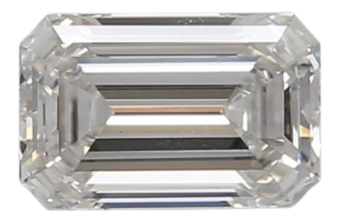 0.91 Carat F VS2 Emerald Lab Diamond For Cheap