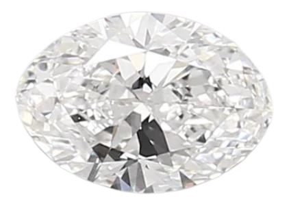 0.91 Carat E VVS2 Oval Lab Diamond Fashion