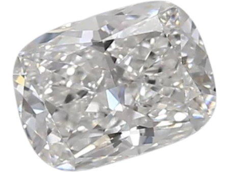 0.77 Carat E VVS2 Elongated Cushion Lab Diamond For Cheap