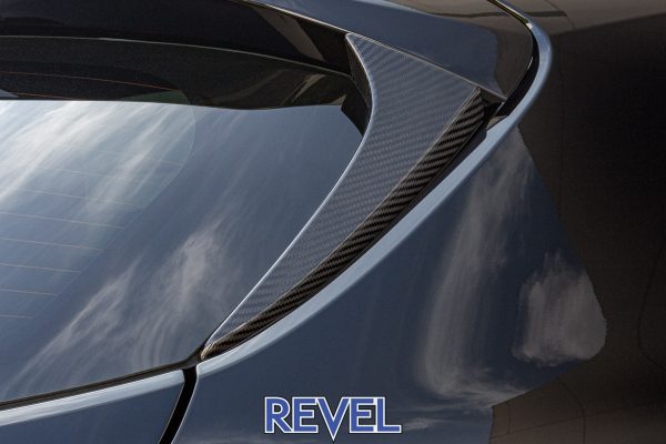 REVEL GT Dry Carbon Fiber Toyota GR Corolla (2023-2024) Rear Window Side Spoiler Covers on Sale