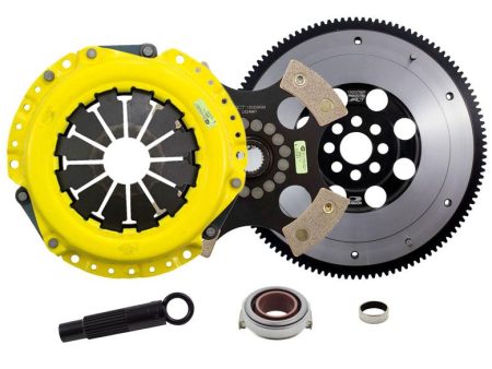 ACT Clutch Kit Acura TSX 2.4L (2009-2014) Heavy Duty Race Rigid - 4 or 6 Pad w  Flywheel Fashion