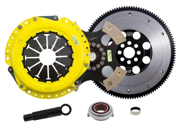 ACT Clutch Kit Acura TSX 2.4L (2009-2014) Heavy Duty Race Rigid - 4 or 6 Pad w  Flywheel Fashion