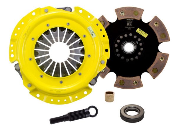 ACT Clutch Kit Nissan 240SX S13 2.4L (91-94) 4 or 6 Puck Xtreme Duty  Race Rigid Cheap