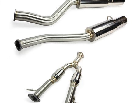 ISR Exhaust Lexus GS300 (1998-2005) 3  Midpipe to Dual 2.5  Catback w  GT Dual N1 Mufflers For Discount