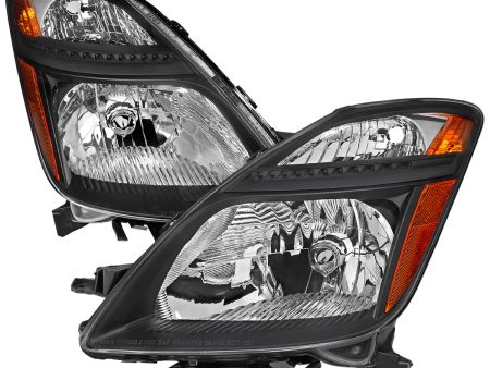 Spec-D OEM Replacement Headlights Toyota Prius (06-09) Matte Black or Chrome For Discount