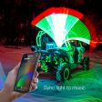 XKGlow 2nd Gen XKchrome Advanced App Control LED Whip Light Kit for 4x4 Offroad UTV ATV [w  Dual-Mode Dash Mount Controller] - 32  or 48  Discount