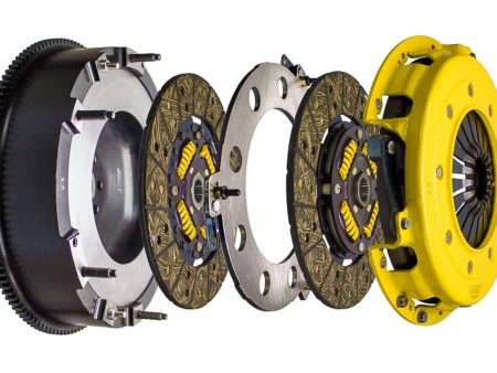 ACT Clutch Kit Dodge Challenger 5.7L V8 (09-21) 6.1L V8 (08-10) 6.2L V8 (15-21) 6.4L V8 (12-21) Twin Disc MaXX Xtreme Street Kit Online Hot Sale