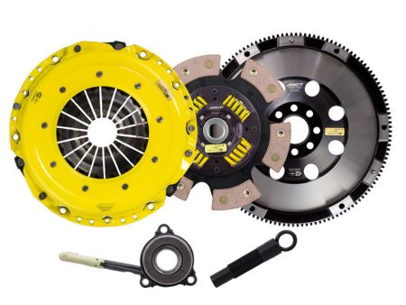 ACT Clutch Kit VW Golf R 2.0L (2015-2019) 6 Puck Sprung Heavy Duty Race w  Flywheel For Discount