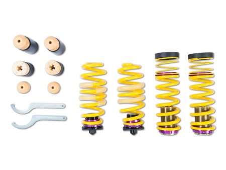 KW H.A.S Coilovers Audi A4 Sedan Quattro (17-23) FWD (17-20) Height Adjustable Spring Kit Discount