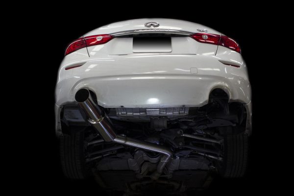 ISR Exhaust Infiniti Q50 Sedan (2014-2021) Single Muffler N1 Drift Style Cheap