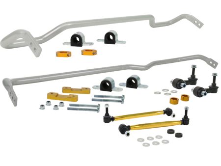 Whiteline Sway Bars Audi A3 FWD (2012-2023) [24mm] Front & [22mm] Rear Set on Sale