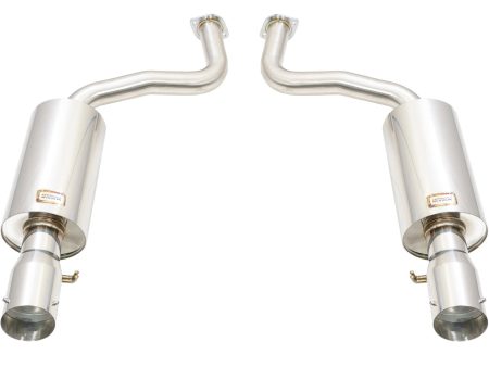 Megan Racing Exhaust Lexus GS300 GS400 GS430 (98-05) Polished Dual Muffler Catback Hot on Sale