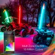 XKGlow 2nd Gen XKchrome Advanced App Control LED Whip Light Kit for 4x4 Offroad UTV ATV - 32  or 48  Discount