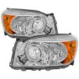 Spec-D OEM Replacement Headlights Toyota RAV4 (06-08) Base or Limited - Black   Smoked   Clear For Sale