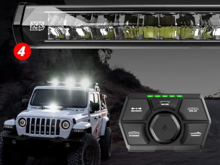 XKGlow SAR 360 Degrees Light Bar Kit  Emergency Search & Rescue Light System - 20   36   52  Bar + Controller For Sale