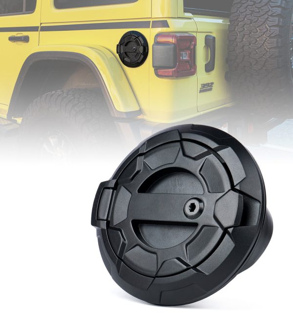 Xprite Gas Cap Cover Jeep Wrangler JL (2018-2022) w  or w o Key Latch Supply