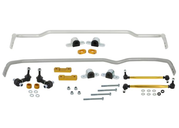 Whiteline Sway Bars Audi A3 FWD (2012-2023) [24mm] Front & [22mm] Rear Set on Sale