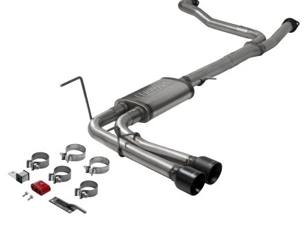 Flowmaster Exhaust Nissan Titan 5.6L (17-24) 3.0  Catback Dual Same Side Out Exit - Flow FX 718105 Online now