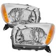 Spec-D OEM Replacement Headlights Toyota RAV4 (01-03) Non Sport - Black   Smoked   Clear Hot on Sale