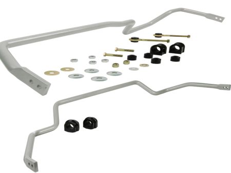 Whiteline Sway Bars Nissan Skyline RWD (1989-1993) [24mm] Front & Rear Set Online now