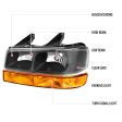 Spec-D Replacement Headlights Chevy Express   GMC Savana Van (2003-2023) Black Housing OEM Style Online Hot Sale