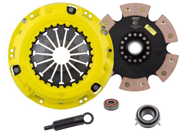 ACT Clutch Kit Toyota 4Runner 2.4L (1989-1993) 4 or 6 Pad - Heavy Duty-O Race Rigid on Sale