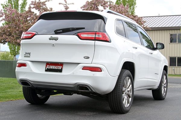 Flowmaster Exhaust Jeep Cherokee 3.2L (14-22) 2.5  Catback Dual Out Rear Exit - Flow FX 717810 For Cheap