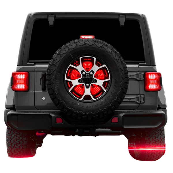 XKGlow 5th Wheel Light - Jeep Wrangler w  Sequential Turn   Brake   Reverse Online